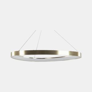 Candeeiro LED suspenso KRABURI Metal Dourado
