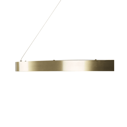 Candeeiro LED suspenso KRABURI Metal Dourado