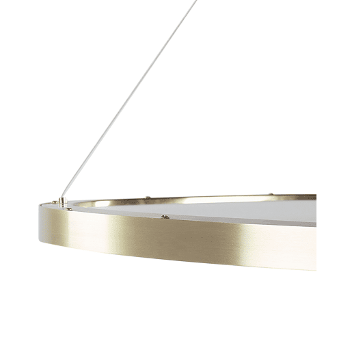 Candeeiro LED suspenso KRABURI Metal Dourado
