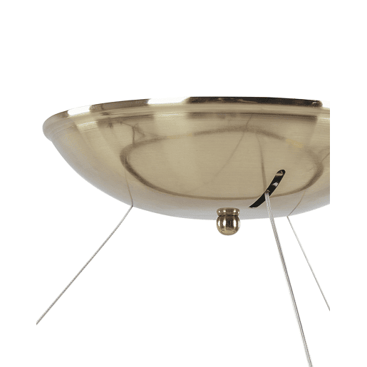 Candeeiro LED suspenso KRABURI Metal Dourado