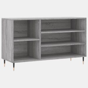 vidaXL Sapateira 102x36x60 cm derivados de madeira cinzento sonoma
