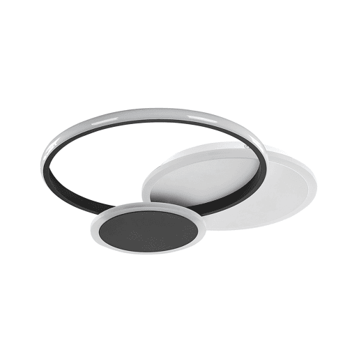 Candeeiro de teto LED ZAMI Metal Preto