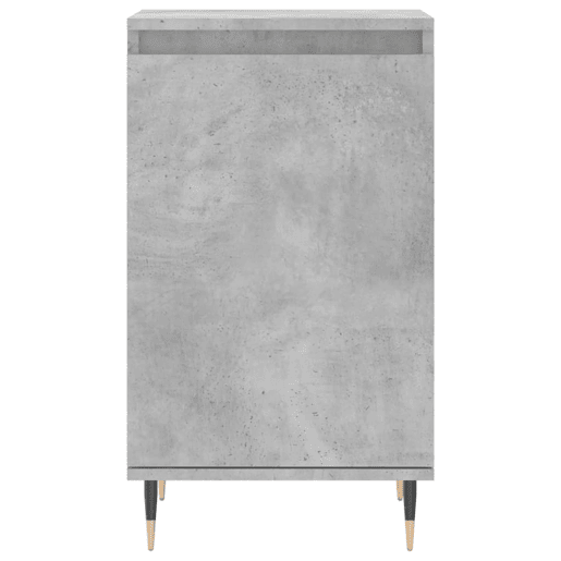 vidaXL Aparadores 2 pcs 40x35x70 cm derivados de madeira cinza cimento