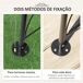 Arco de Jardín Metal Outsunny, terraza y jardín - jardinería Arco de Jardín Metal Outsunny, terraza y jardín - jardinería Negro