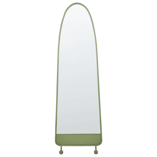 Espelho PARNAY 45 cm 146 cm Metal Verde-oliva
