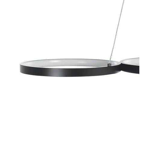 Candeeiro LED suspenso PIBOR Metal Preto
