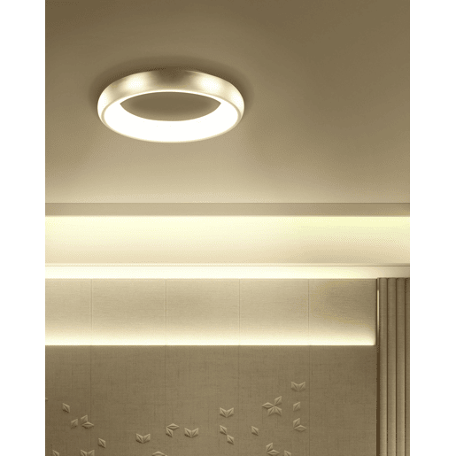 Beliani Iluminação de tecto ATARAN