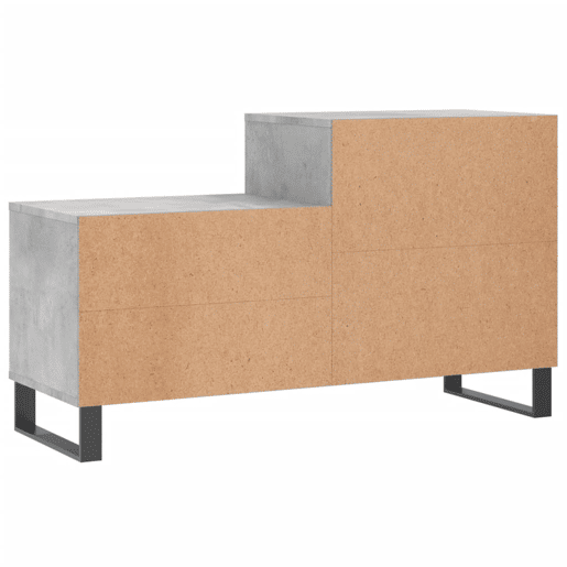 vidaXL Sapateira 102x36x60 cm derivados de madeira cinzento cimento vidaXL Sapateira 102x36x60 cm derivados de madeira cinzento cimento