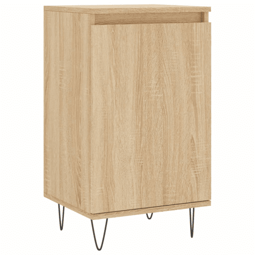 vidaXL Aparadores 2 pcs 40x35x70 cm derivados madeira carvalho sonoma