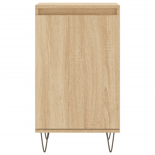 vidaXL Aparadores 2 pcs 40x35x70 cm derivados madeira carvalho sonoma