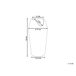 Beliani Jarrón decorativo APAMEA Beliani Jarrón decorativo APAMEA Blanco