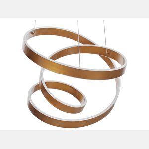 Candeeiro LED suspenso WANLI Metal Dourado