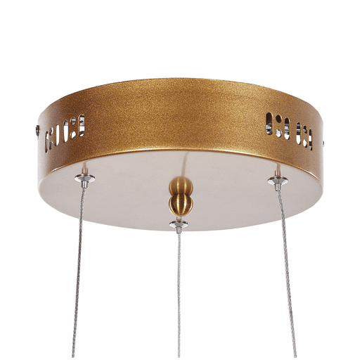 Candeeiro LED suspenso WANLI Metal Dourado Candeeiro LED suspenso WANLI Metal Dourado