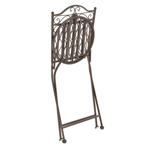 Conjunto Bistro Biella 3 peças Metal 71 x 60 cm - Verde Escuro en.casa