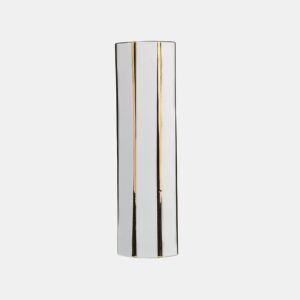 Jarro de flores ESTELLA Cerâmica 40 cm Branco