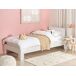 Beliani Cama Madera de pino ROYAN 95x210 Beliani Cama Madera de pino ROYAN 95x210 Blanco