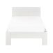 Beliani Cama Madera de pino ROYAN 95x210 Beliani Cama Madera de pino ROYAN 95x210 Blanco