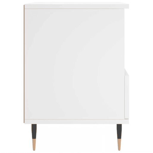 vidaXL Mesas de cabeceira 2pcs 40x35x50 cm derivados de madeira branco vidaXL Mesas de cabeceira 2pcs 40x35x50 cm derivados de madeira branco