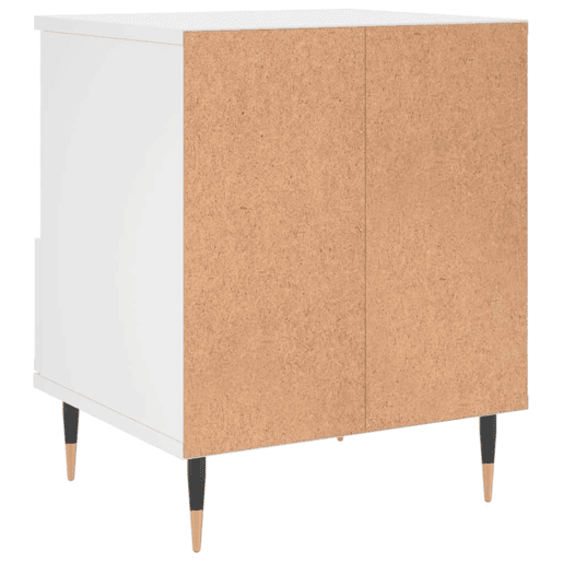 vidaXL Mesas de cabeceira 2pcs 40x35x50 cm derivados de madeira branco vidaXL Mesas de cabeceira 2pcs 40x35x50 cm derivados de madeira branco