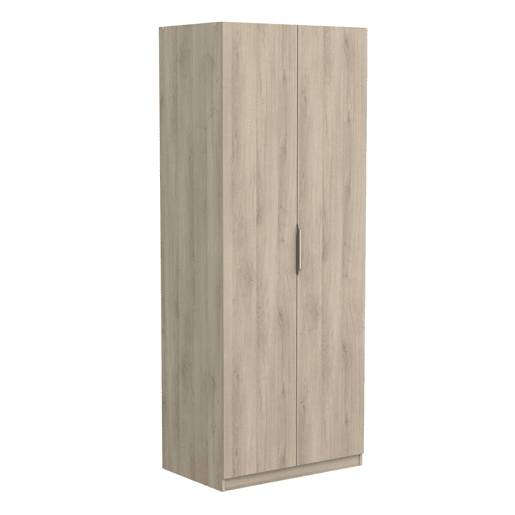 Guarda-roupa de casal Ghost com 2 portas, cor carvalho Kronberg, 80x51 cm Guarda-roupa de casal Ghost com 2 portas, cor carvalho Kronberg, 80x51 cm