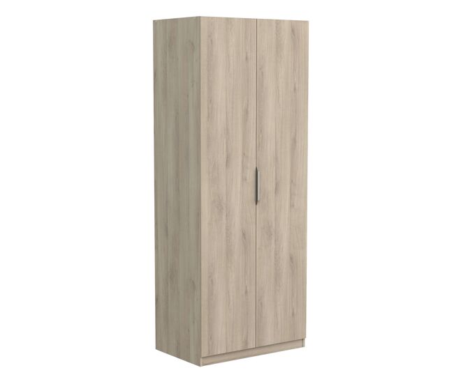 Armario dormitorio matrimonio ghost 2 puertas color roble kronberg 80x51 cm