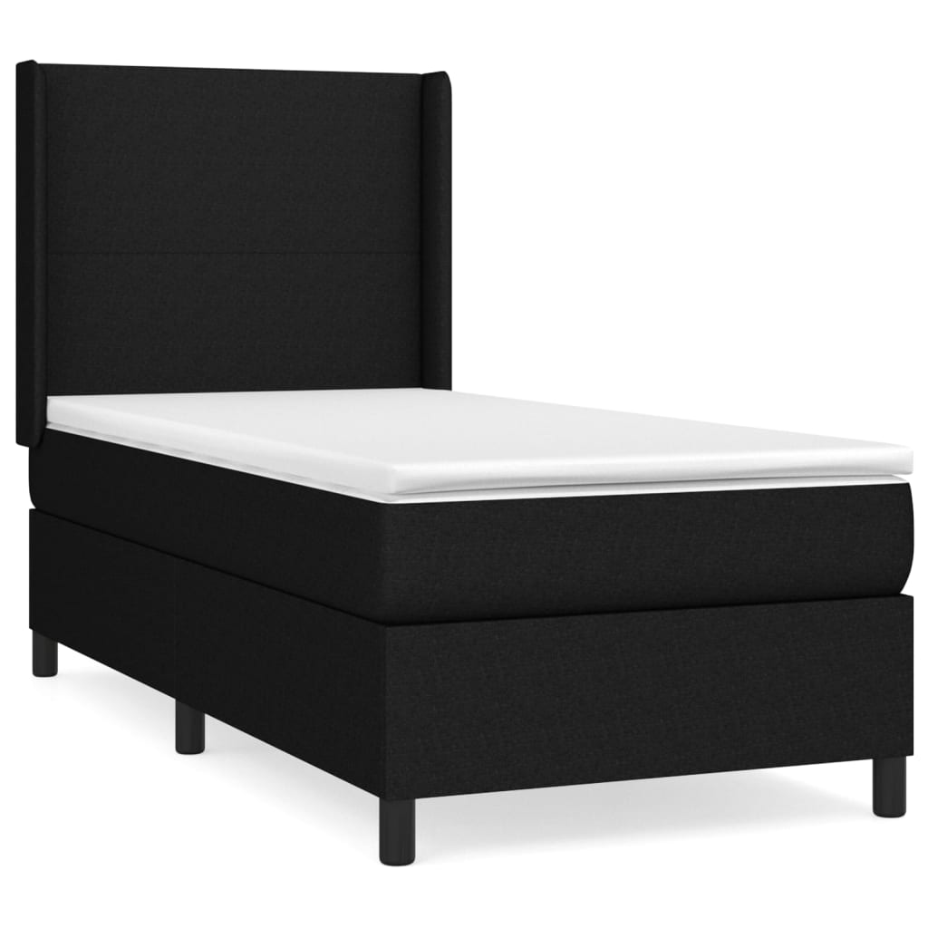Cama box spring 90x200 Negro