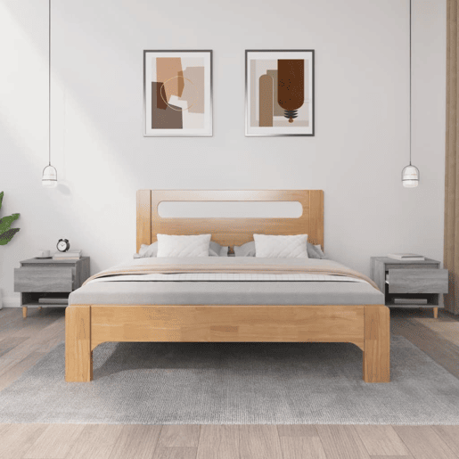 vidaXL Mesas de cabeceira 2pcs 50x46x50 cm deriv. madeira cinza sonoma vidaXL Mesas de cabeceira 2pcs 50x46x50 cm deriv. madeira cinza sonoma