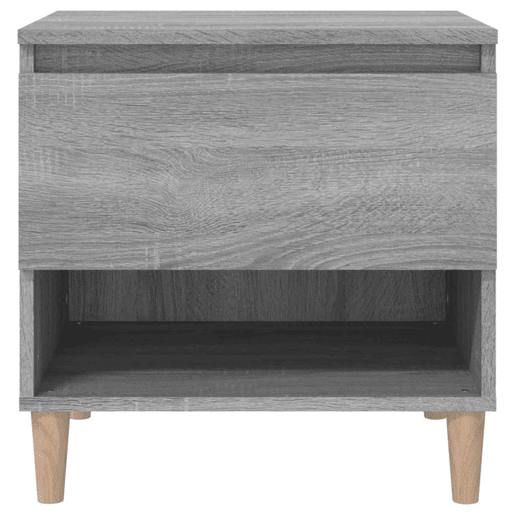 vidaXL Mesas de cabeceira 2pcs 50x46x50 cm deriv. madeira cinza sonoma vidaXL Mesas de cabeceira 2pcs 50x46x50 cm deriv. madeira cinza sonoma