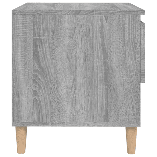 vidaXL Mesas de cabeceira 2pcs 50x46x50 cm deriv. madeira cinza sonoma vidaXL Mesas de cabeceira 2pcs 50x46x50 cm deriv. madeira cinza sonoma
