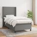 Cama box spring 90x190 Cama box spring 90x190 Gris Oscuro