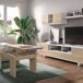 Conjunto Modular Salón Comedor Moderno Mueble TV Conjunto Modular Salón Comedor Moderno Mueble TV Blanco/ Madera