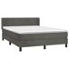 Cama box spring 140x200 Cama box spring 140x200 Gris Oscuro