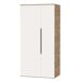 Armario Bruselas 2 Puertas para Dormitorio Armario Bruselas 2 Puertas para Dormitorio Blanco/ Madera