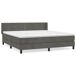 Cama box spring 180x200 Cama box spring 180x200 Gris Oscuro