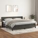 Cama box spring 200x200 Cama box spring 200x200 Gris