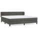 Cama box spring 200x200 Cama box spring 200x200 Gris