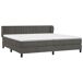 Cama box spring 200x200 Cama box spring 200x200 Gris