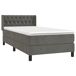 Cama box spring 100x200 Cama box spring 100x200 Gris