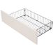 Cama individual de madera maciza con 2 cajónes 99x207 Cama individual de madera maciza con 2 cajónes 99x207 Beige
