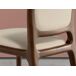 ANGEL CERDA Silla polipiel crema ANGEL CERDA Silla polipiel crema Nogal