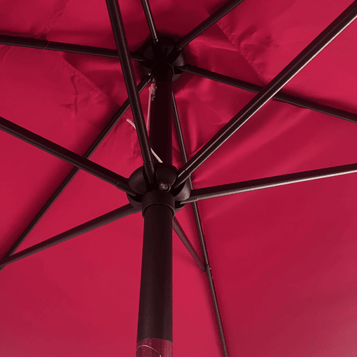 HAPUNA guarda-chuva recto rectangular 2x3m fúcsia