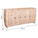 Aparador de madera acabado artesanal Aparador de madera acabado artesanal Beige