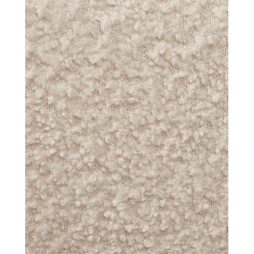 Poltrona JAMSA Bouclé Branco creme Poltrona JAMSA Bouclé Branco creme