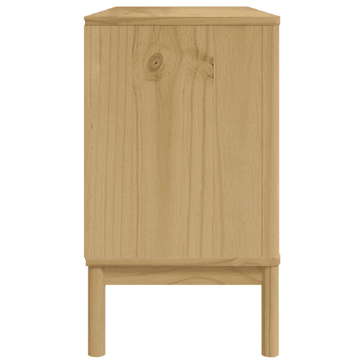 vidaXL Aparador FLORO 114x43x74 cm pinho maciço castanho mel vidaXL Aparador FLORO 114x43x74 cm pinho maciço castanho mel