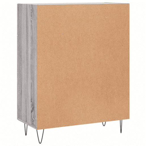 vidaXL Aparador 69,5x34x90 cm derivados de madeira cinzento sonoma vidaXL Aparador 69,5x34x90 cm derivados de madeira cinzento sonoma