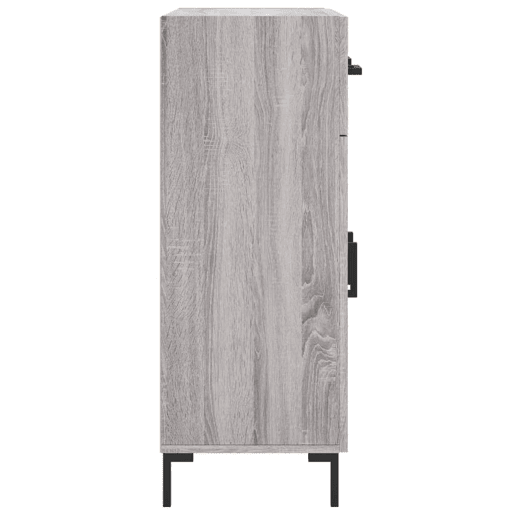 vidaXL Aparador 69,5x34x90 cm derivados de madeira cinzento sonoma vidaXL Aparador 69,5x34x90 cm derivados de madeira cinzento sonoma