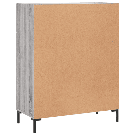 vidaXL Aparador 69,5x34x90 cm derivados de madeira cinzento sonoma vidaXL Aparador 69,5x34x90 cm derivados de madeira cinzento sonoma