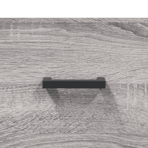 vidaXL Aparador 69,5x34x90 cm derivados de madeira cinzento sonoma vidaXL Aparador 69,5x34x90 cm derivados de madeira cinzento sonoma