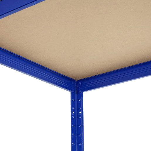 Estante Modular com 5 Prateleiras Ajustáveis u200Bu200BAzul 180x120x60cm 1250Kg Thinia Home