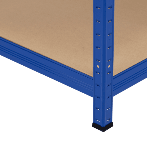 Estante Modular com 5 Prateleiras Ajustáveis u200Bu200BAzul 180x120x60cm 1250Kg Thinia Home